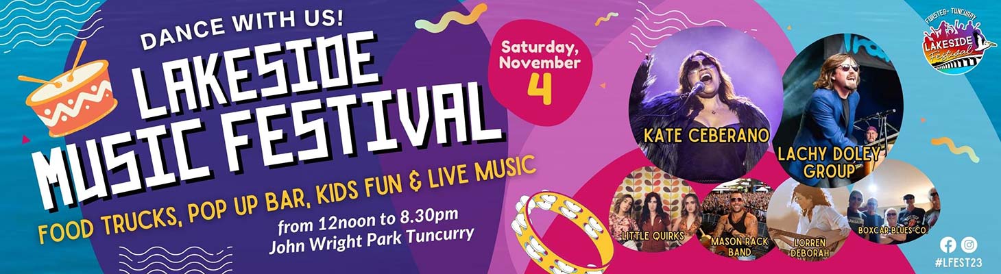Lakeside Music Festival 2023 - Forster-Tuncurry NSW
